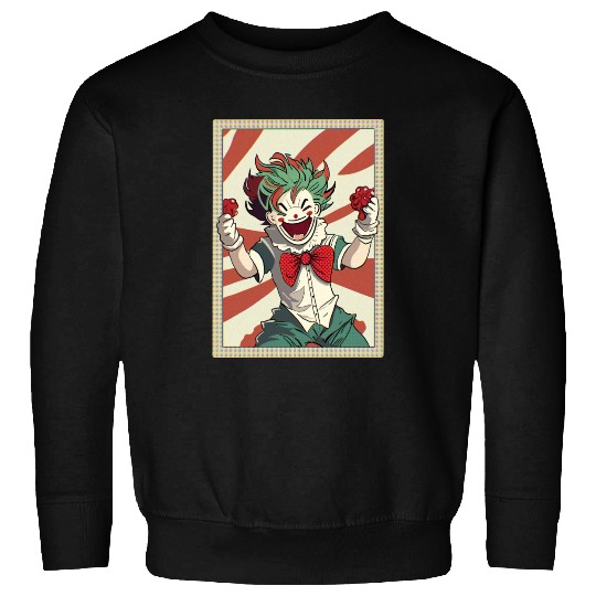 Happy joker card Sweatshirts