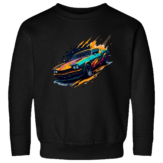 Abstract Racing Car Sweatshirts