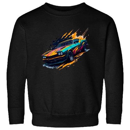 Abstract Racing Car Sweatshirts
