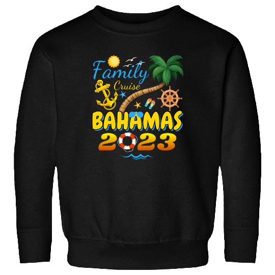Family Cruise The Bahamas 2023 Matching Group Sweatshirts