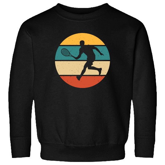 Vintage Tennis Player 6 Sweatshirts