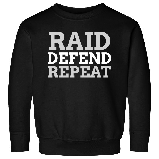 Raid Defend Repeat | Kabaddi Sport Sweatshirts