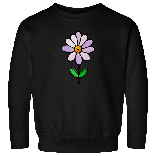 Lavender Flower Art Sweatshirts