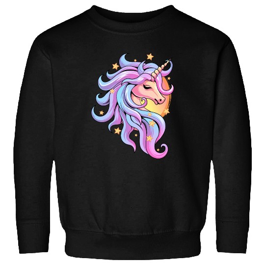 Pastel Goth Unicorn Sweatshirts