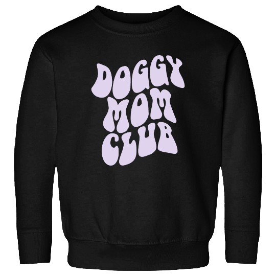 Dog Moms Club retro Pet Lover Sweatshirts