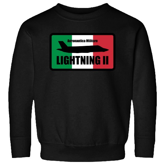 Italian F35 Lightning Small logo trending Sweatshirts