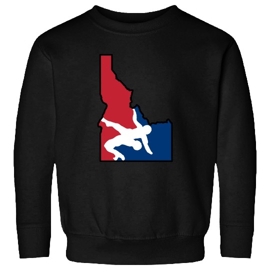 Idaho Wrestling (USA Colors) Sweatshirts