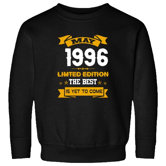 May 1996 Birthday Surprise Sweatshirts