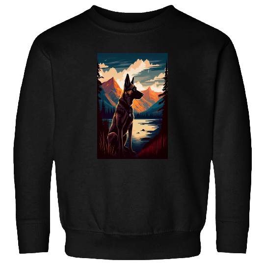 Belgian Malinois Nature Sweatshirts
