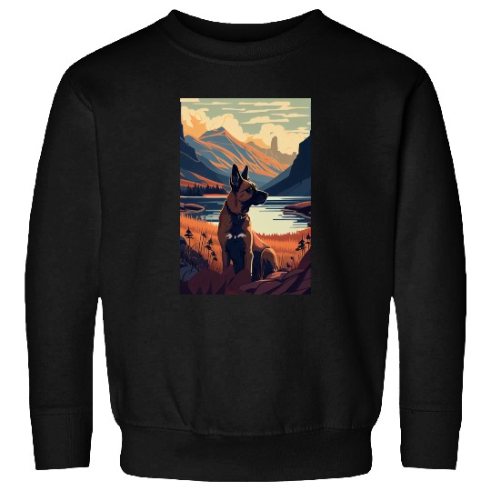 Belgian Malinois Nature Sweatshirts