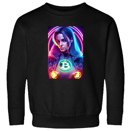 Bitcoin Woman Sweatshirts