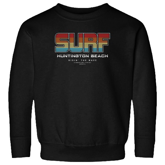 Surf in Huntington Beach nature Sweatshirts