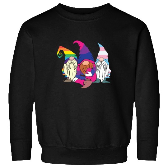 Gnomes Elf LGBTQ Rainbow LGBT Pride Month Sweatshirts