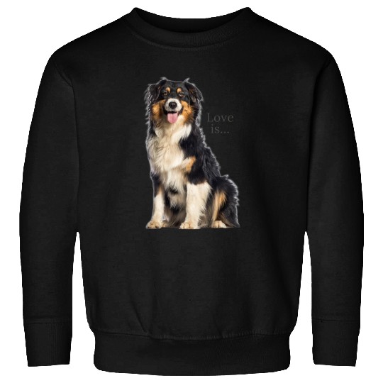 Australian Shepherd Sweatshirts Aussie Mom Dad Love Dog