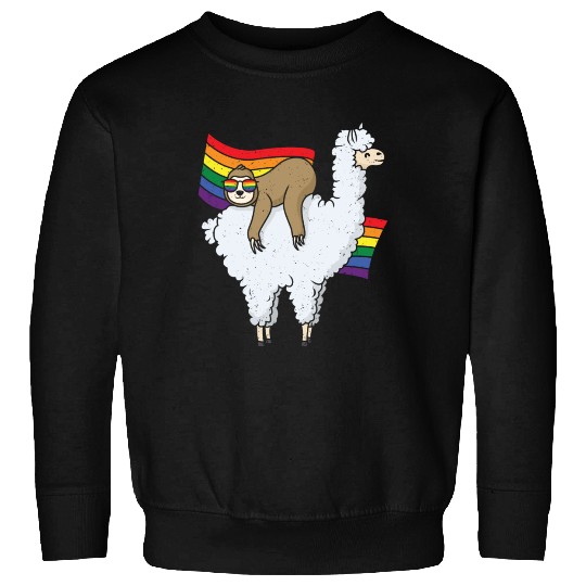 Sloth Equality Gay LGBTQ Rainbow LGBT Pride Month Sweatshirts