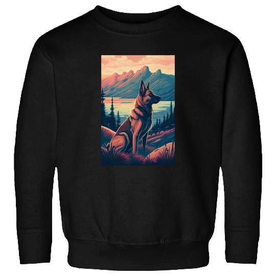 Belgian Malinois Nature Sweatshirts