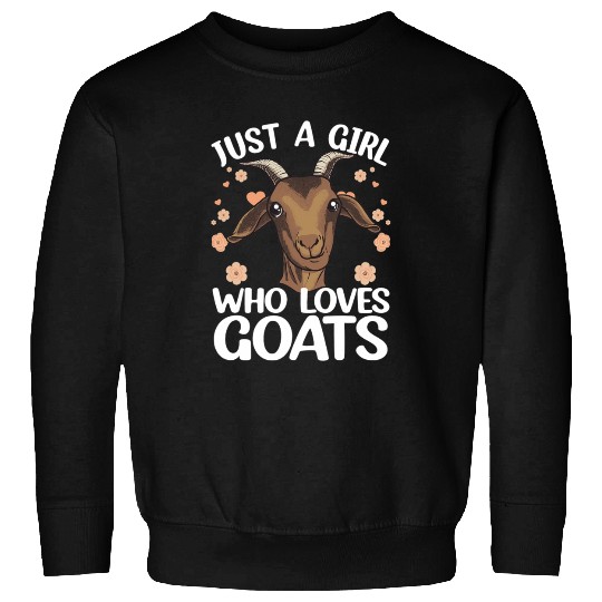 Cool Goat For Women Girls Goat Whisperer Farm Sweatshirts