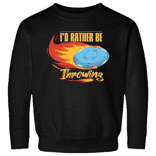 Flying Disc Sport Design For A Disc Golf Coach Sweatshirts