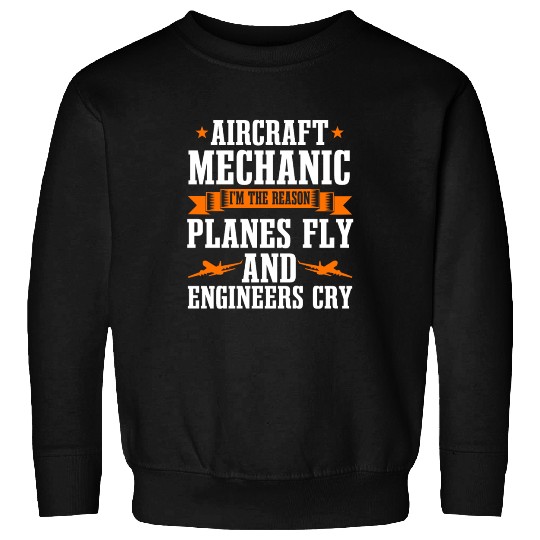 Aircraft Mechanic Sweatshirts