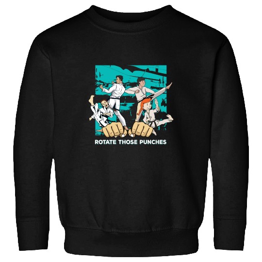 black belt - martial arts girl Sweatshirts