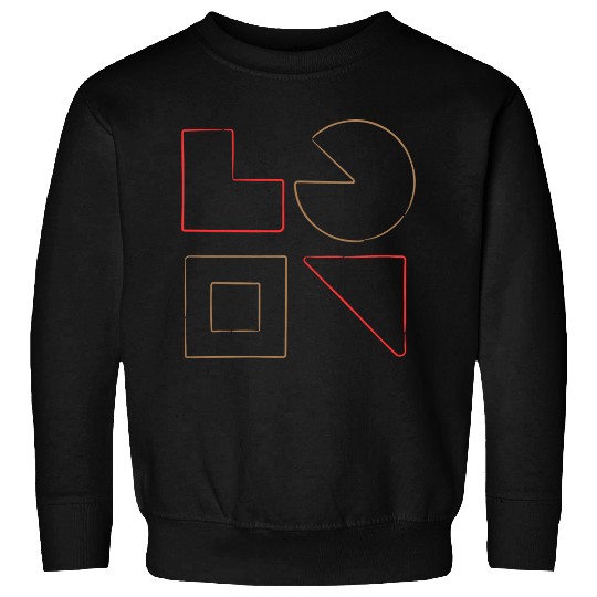 Geometric Patterns with a Modern Twist: A Colorfu Sweatshirts