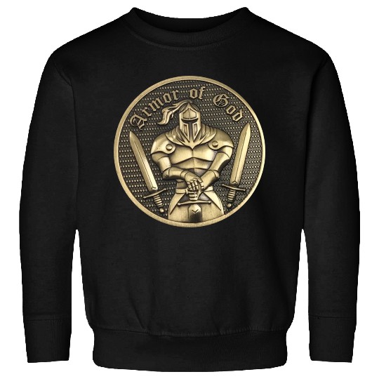 Armor of god christian knight Sweatshirts