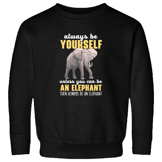 Elephant Lover Wildlife Animal Zoo Zookeeper Sweatshirts