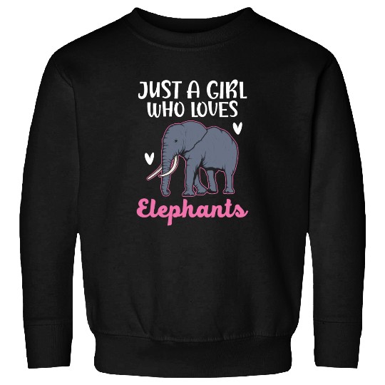 Elephant Lover Wildlife Animal Zoo Zookeeper Sweatshirts