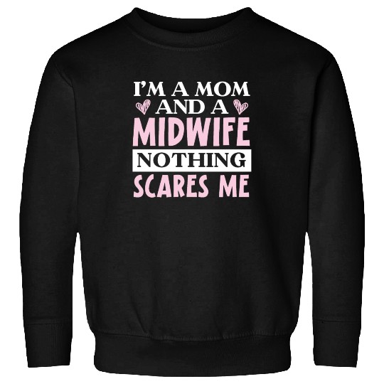 Midwifery Profession Newborn Childbirth Midwife Sweatshirts