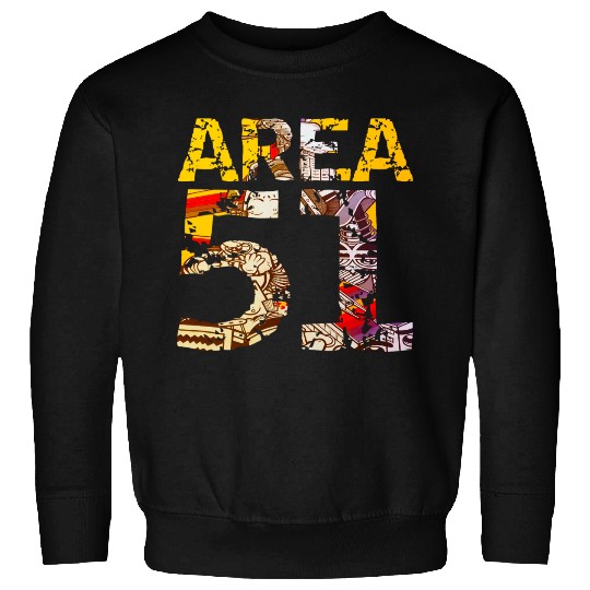 Area 51 UFO Design Sweatshirts