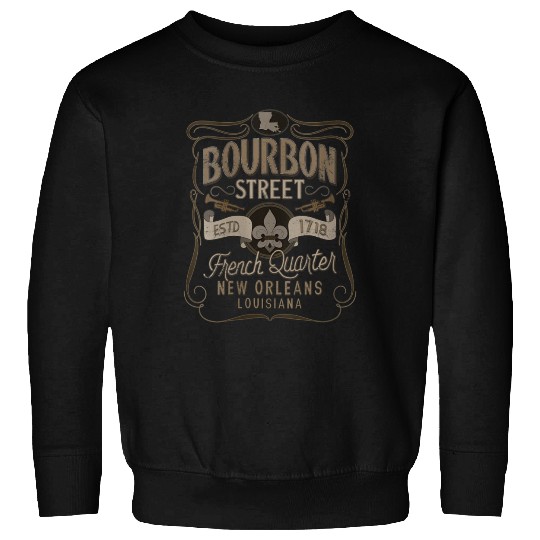 Womens Bourbon Street French Quarter Sweatshirts