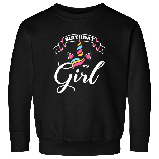 Rainbow Unicorn Happy Party Sweatshirts