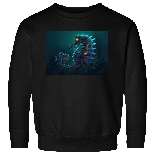 Neon Shark Attack Sweatshirts