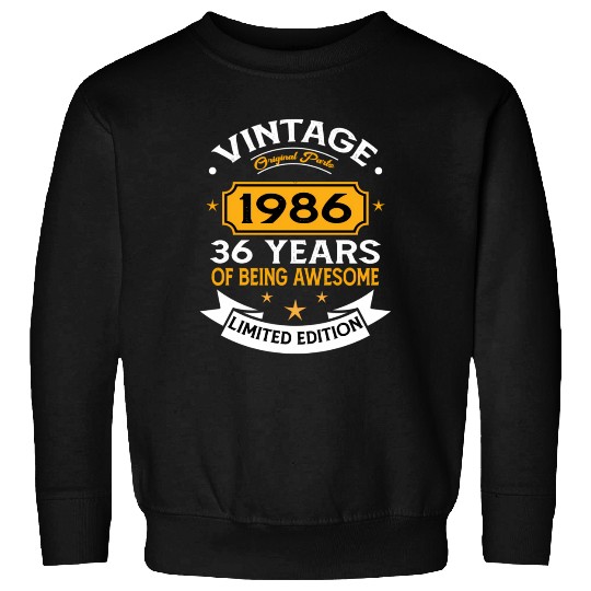 36Th 1986 For And 36 Sweatshirts