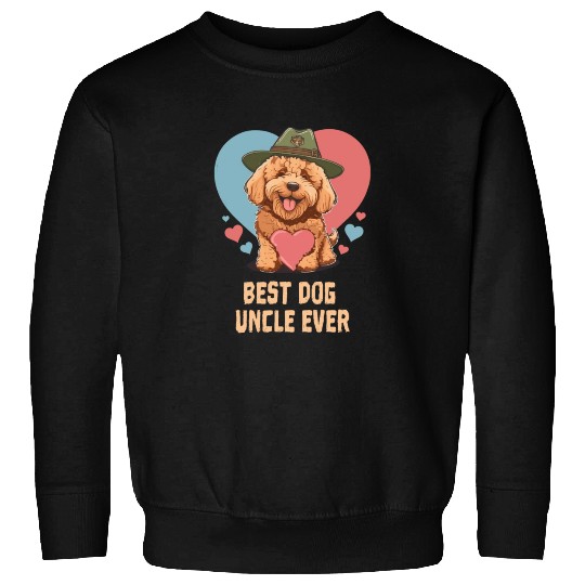 Best Dog Uncle Ever Goldendoodle Dog Dad Cute Dog Sweatshirts