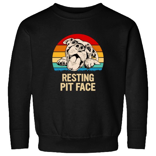 Resting Pit Face Sweatshirts