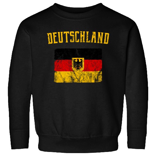 Deutschland German Flag Sweatshirts