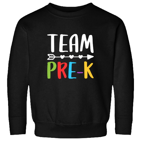 Team Pre-K Teacher Back To School Sweatshirts