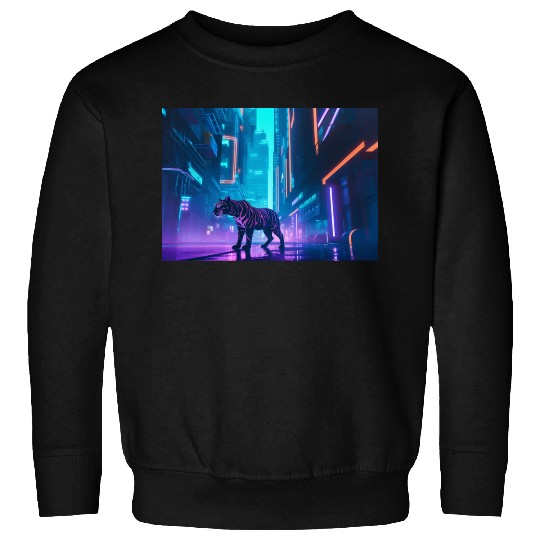 Geometric Tiger Sweatshirts