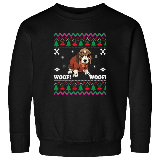 Dog Ugly Woof Beagle Sweatshirts