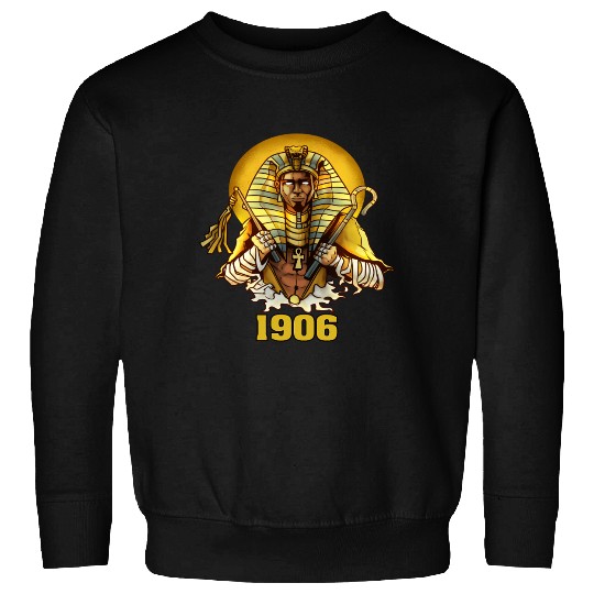 1906 Sphinx Alpha Ace Fraternity Pharoah Sweatshirts