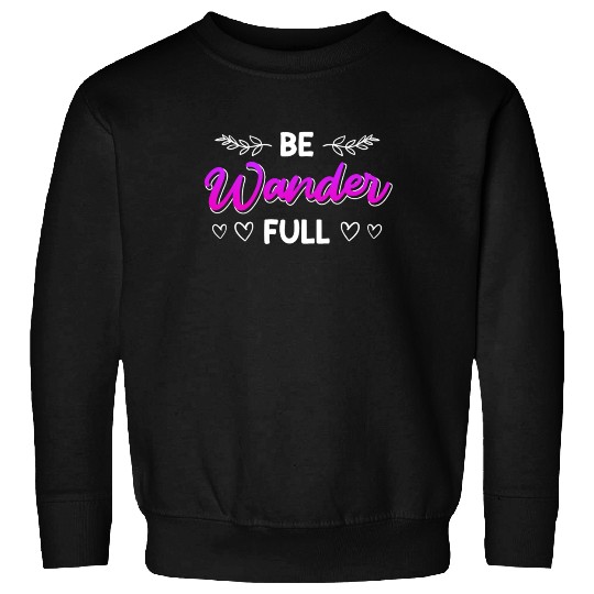 Wanderfull Mountain fan Wanderlust Hiker Summit Sweatshirts