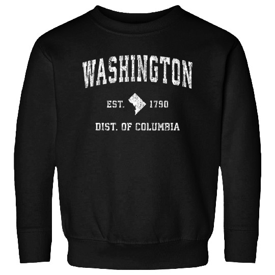 Washington Dc Athletic Sports Sweatshirts
