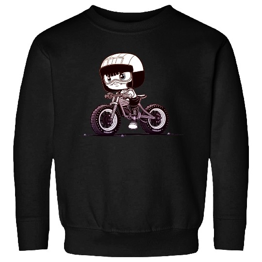 Biker Cycling Funny Cyclist Tint Colorful Sweatshirts