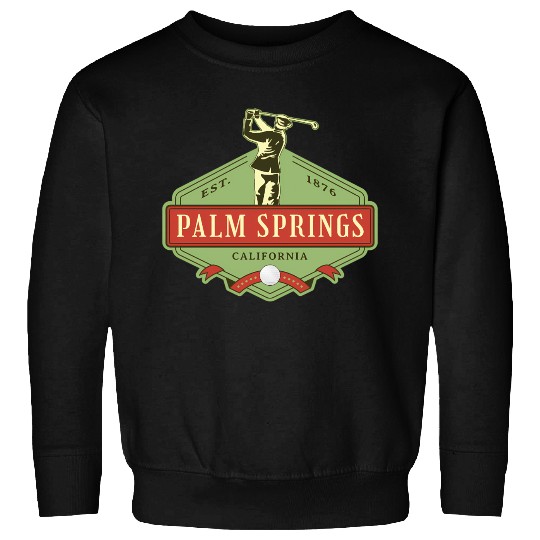 Palm Springs California Golf Sweatshirts