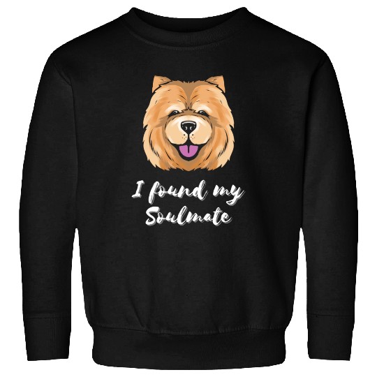 Chow Chow Dog Soulmate Puppy Dog Lover Sweatshirts
