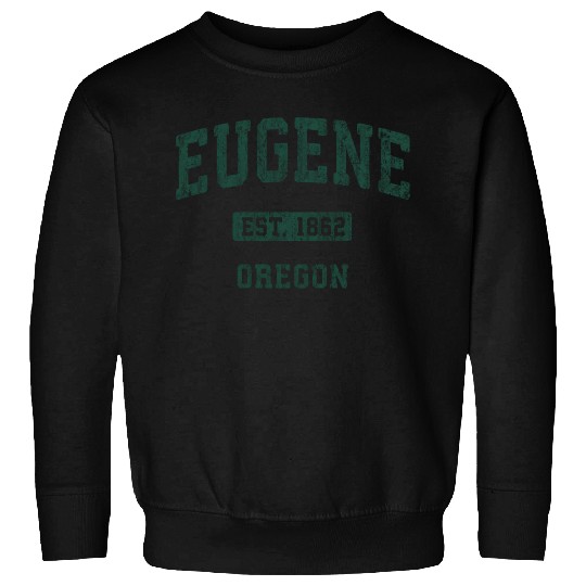 Eugene Oregon Or Athletic Sports Sweatshirts