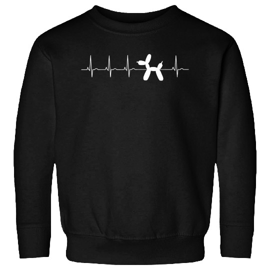 Balloon Twister Ekg Hebeat Sweatshirts