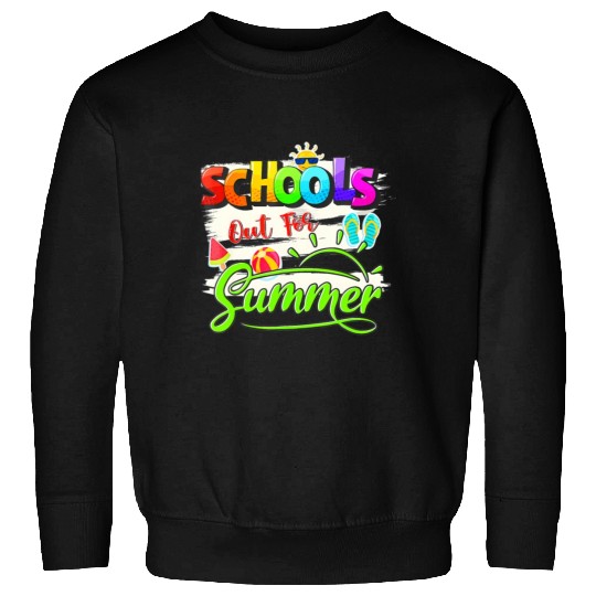 Schools Out For Summer Lover Funny Teacher Student Sweatshirts