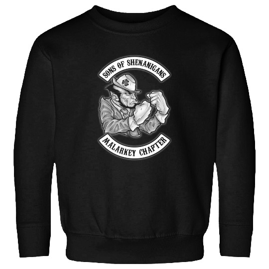 Irish Pride Sons Of Shenanigans Malarkey Chapter Sweatshirts